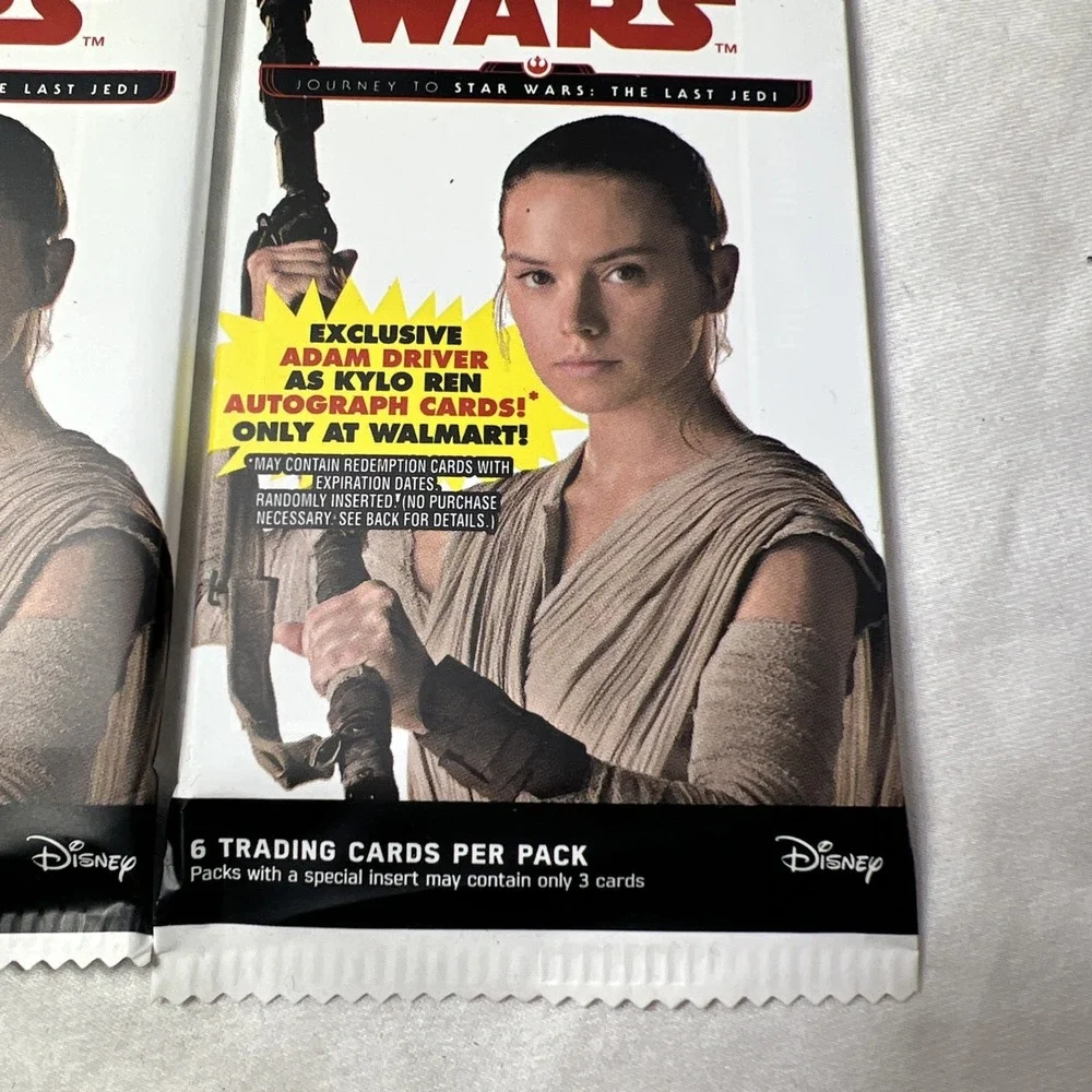 Topps 2017 Journey To Star Wars: The Last Jedi, Blaster Packs x2!!! Brand New!